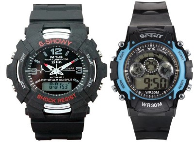 Vitrend Showy and YS Sport Combo Set of 2 Analog-Digital Watch  - For Men   Watches  (Vitrend)