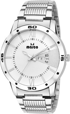 Marco DAY N DATE MR-GR3006-WHITE-CH ELITE CLASS Analog Watch  - For Men   Watches  (Marco)