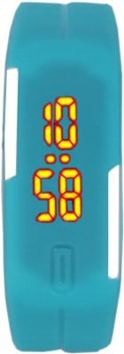 Lime Avskyblue-Rubber Digital Watch  - For Men   Watches  (Lime)