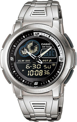 

Casio AQF-102WD-1BVDF Youth Combination Watch - For Men