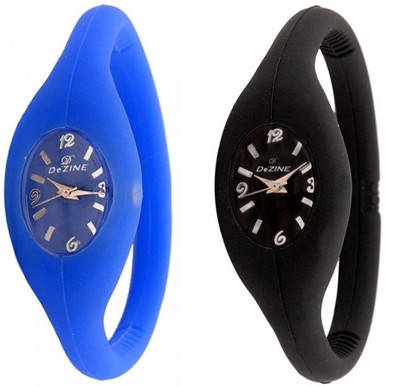 

Dezine CMB-ACC-BLU-BLK CMBS Watch - For Couple
