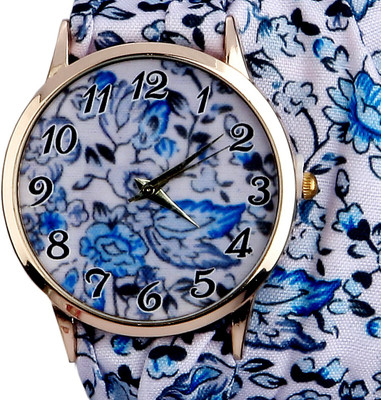

The Zoya Life Z-TZL-FB-BUGY-06 Fabric Belt Watch - For Women