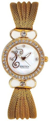 Exotica Fashions EFL-25-Gold-A Basic Watch  - For Women   Watches  (Exotica Fashions)