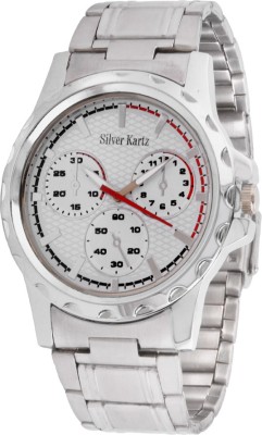 Silver Kartz WTM-036 Analog-Digital Watch  - For Men   Watches  (Silver Kartz)