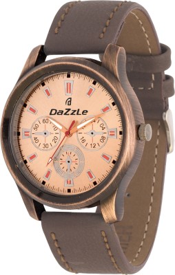 Dazzle DL-GR001-CP-BRW Watch  - For Men   Watches  (Dazzle)