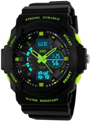 Skmei Gmarks-5590- Green Sports Analog-Digital Watch  - For Men & Women   Watches  (Skmei)