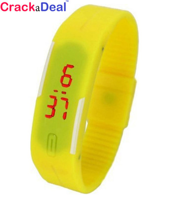 

CrackaDeal High Quality Yellow Led Watch - For Couple