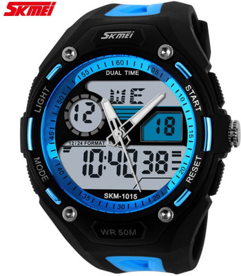 

Skmei Dual Display Multifunction 1015 S-Shock Watch - For Men