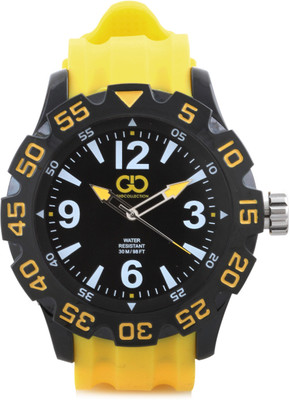 

Gio Collection SU-1557-BKYW Watch - For Men
