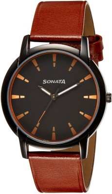 Sonata 77031NL01CJ Analog Watch  - For Men   Watches  (Sonata)