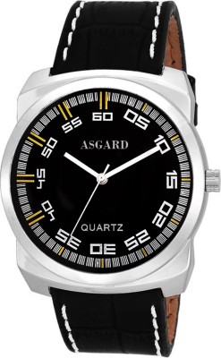 Asgard BK-SIL-91 Black Dial Analog Watch  - For Men   Watches  (Asgard)