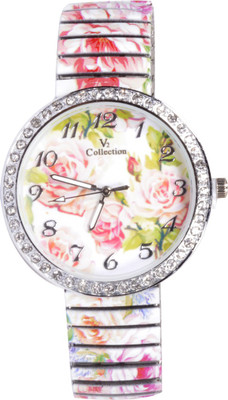 

Zoya ZV2-908-SSWP-09 Stretch Strap Watch - For Women
