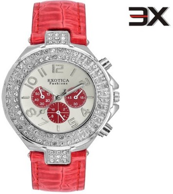 Exotica Fashions EFN-07-Red-New New Series Analog Watch  - For Women   Watches  (Exotica Fashions)