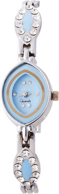 

Telesonic TDCWO-06-Blue Jewell Studded Watch - For Women