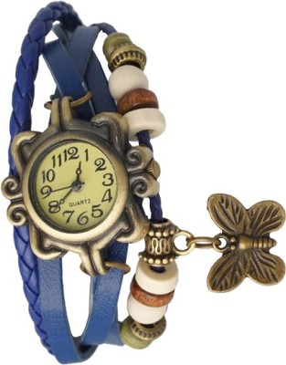 NS18 Vintage Butterfly Rakhi Watch Blue Analog Watch  - For Women   Watches  (NS18)