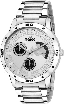 Marco ELITE CLASS MR-GR4000-WHITE-CH Analog Watch  - For Men   Watches  (Marco)