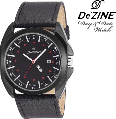 Dezine Day and Date-GR0421-BLK Watch  - For Men   Watches  (Dezine)