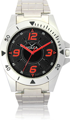 

Volga VLW080002 Sports Steel belt With Designer Stylish Branded Silver Bracelet Watch - For Men