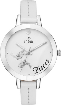 Coral ZODIAC PISCES Watch  - For Women   Watches  (Coral)