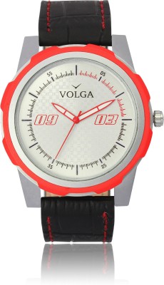 Volga VLW050042 Sports Leather belt With Designer Stylish Branded Fancy box Analog Watch  - For Men   Watches  (Volga)
