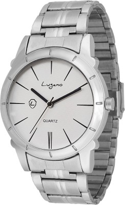 Lugano DE10022LG Metal Series Analog Watch  - For Men   Watches  (Lugano)