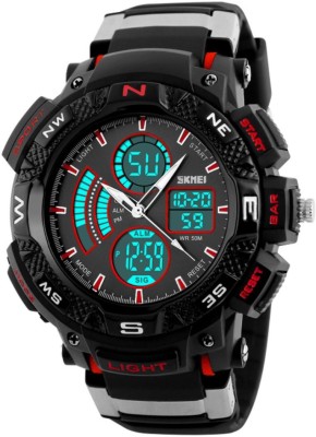 Skmei Gmarks-1121-Red Sports Analog-Digital Watch  - For Men & Women   Watches  (Skmei)