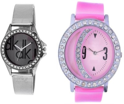 ReniSales Beuty Fool Combo Colored Watch  - For Girls   Watches  (ReniSales)