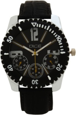 Dice DCMLRD35LTBLKBLKN349 Analog Watch  - For Men   Watches  (Dice)