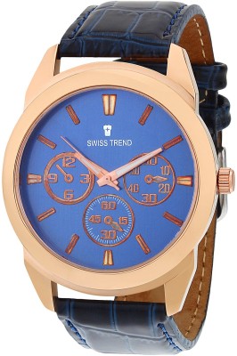 Swiss Trend ST2020 Blue Elegant Watch  - For Men   Watches  (Swiss Trend)