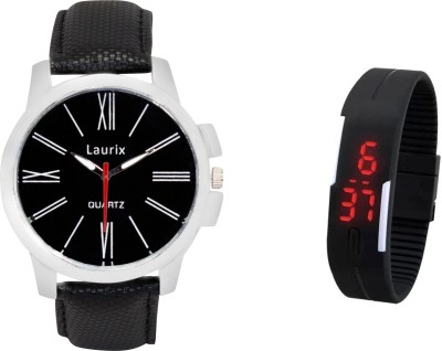 Laurix CMAD04 Analog-Digital Watch  - For Couple   Watches  (Laurix)