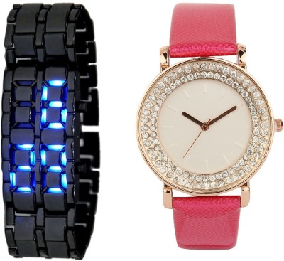 Declasse DIAMOND LED - 8764 DIAMOND LED Analog-Digital Watch  - For Men & Women   Watches  (Declasse)