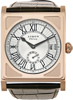 Aiqon S0130001 - Silver Great Ben 1 Analog Watch  - For Men   Watches  (Aiqon)
