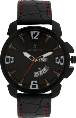 

ADIXION 3049NL01 New Leather Black Ip watch Watch - For Men