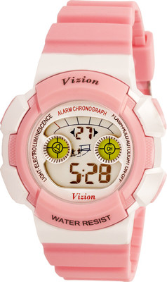 

Vizion 8540B-3PINK Cold Light Watch - For Boys