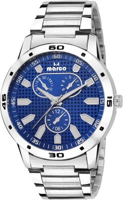 Marco ELITE CLASS MR-GR4001-BLUE-CH Analog Watch  - For Men   Watches  (Marco)