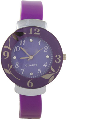 

Keepkart Glory Purple Flower Dial Watch - For Women
