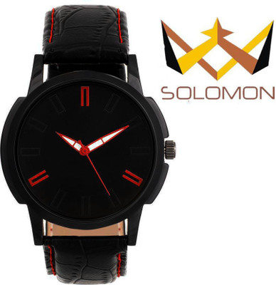 View Solomon SOBLKFOGG01 Watch  - For Boys Wrist Watches Price Online(Solomon)