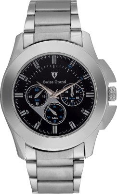 Swiss Grand Sg-0800_black Grand Analog Watch  - For Men   Watches  (Swiss Grand)