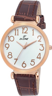Dezine DZ-LR093-WHT-RGLD Watch  - For Girls   Watches  (Dezine)