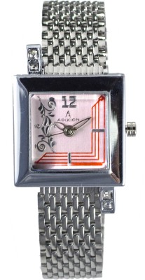Adixion 9405SM06 New Stainless Steel Bracelet Square wrist watch. Analog-Digital Watch  - For Women   Watches  (Adixion)