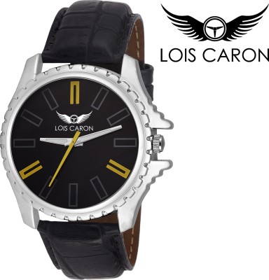 Lois Caron LCS-4143 BLACK Watch  - For Men   Watches  (Lois Caron)