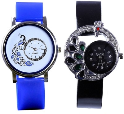 SPINOZA Diamond studded letest collaction with beautiful attractive peacock S09P16 Analog Watch  - For Women   Watches  (SPINOZA)