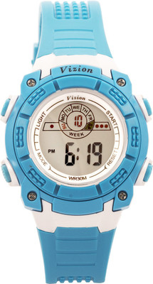 

Vizion V8017076-7(Blue) Sports series Watch - For Boys