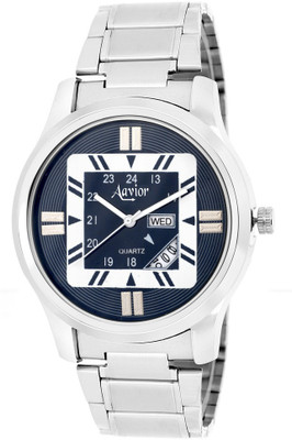 

Aavior Fashion Blue AA.208 Day and Date Watch - For Men