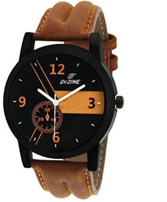 Dezine DZ-GR059-BLK-BRW Watch  - For Men   Watches  (Dezine)