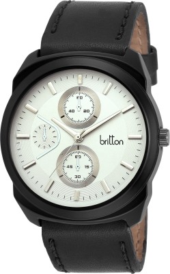 Britton BR-GR169-WHT-BLK Watch  - For Men   Watches  (Britton)