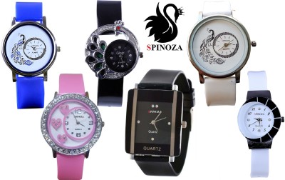 SPINOZA Diamond studded letest collaction with beautiful attractive peacock S09P13 Analog Watch  - For Women   Watches  (SPINOZA)