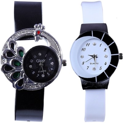 SPINOZA Diamond studded letest collaction with beautiful attractive peacock S09P21 Analog Watch  - For Women   Watches  (SPINOZA)