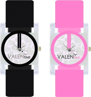 Valentime W07-6-8 New Designer Fancy Fashion Collection Girls Analog Watch  - For Women   Watches  (Valentime)