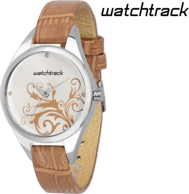 

Watchtrack WT13657LLS BROWN Watch - For Girls